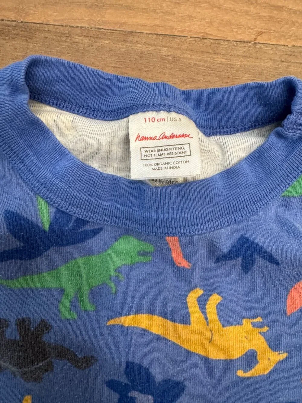Hanna Andersson Dinosaur Short Pajamas 2pc Organic Cotton 110cm / US 5